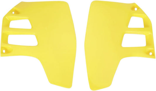 UFO RADIATOR COVERS SUZUKI RM125/250 RM-YELLOW SU02909-101