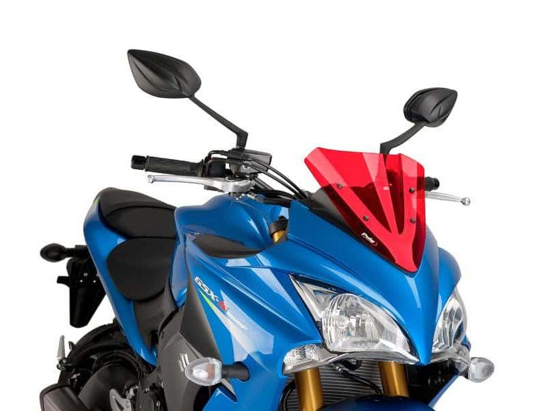PUIG Sport Screen Red for Suzuki GSX S 1000 F 15-20 7639R