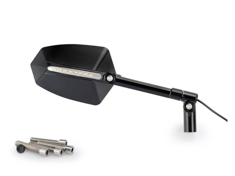 Puig GTI Rearview Mirror RHS Black 8904N
