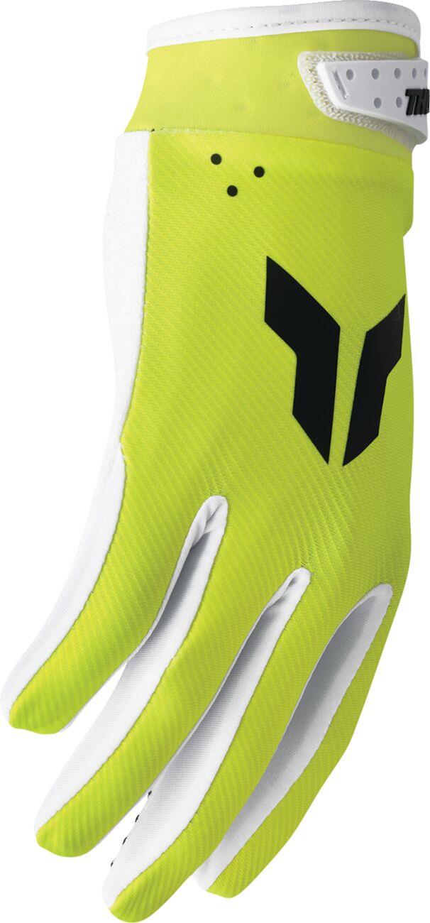 THOR Launchmode Gloves White/Green