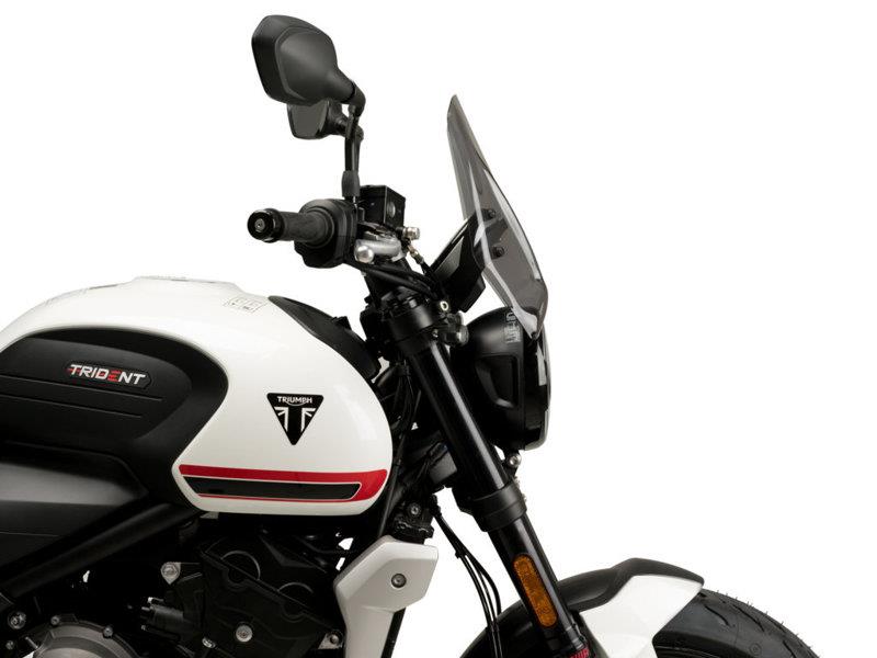 PUIG New Generation Sport Screen Light Smoke for Triumph Trident 660 21-25 20638H