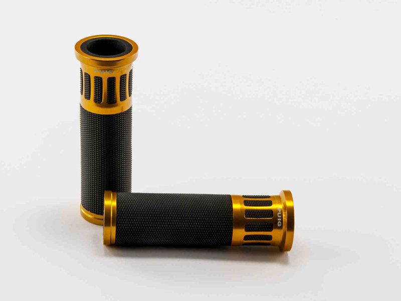 Puig Hi-Tech Racing Hand Grips 119mm Gold 5923R