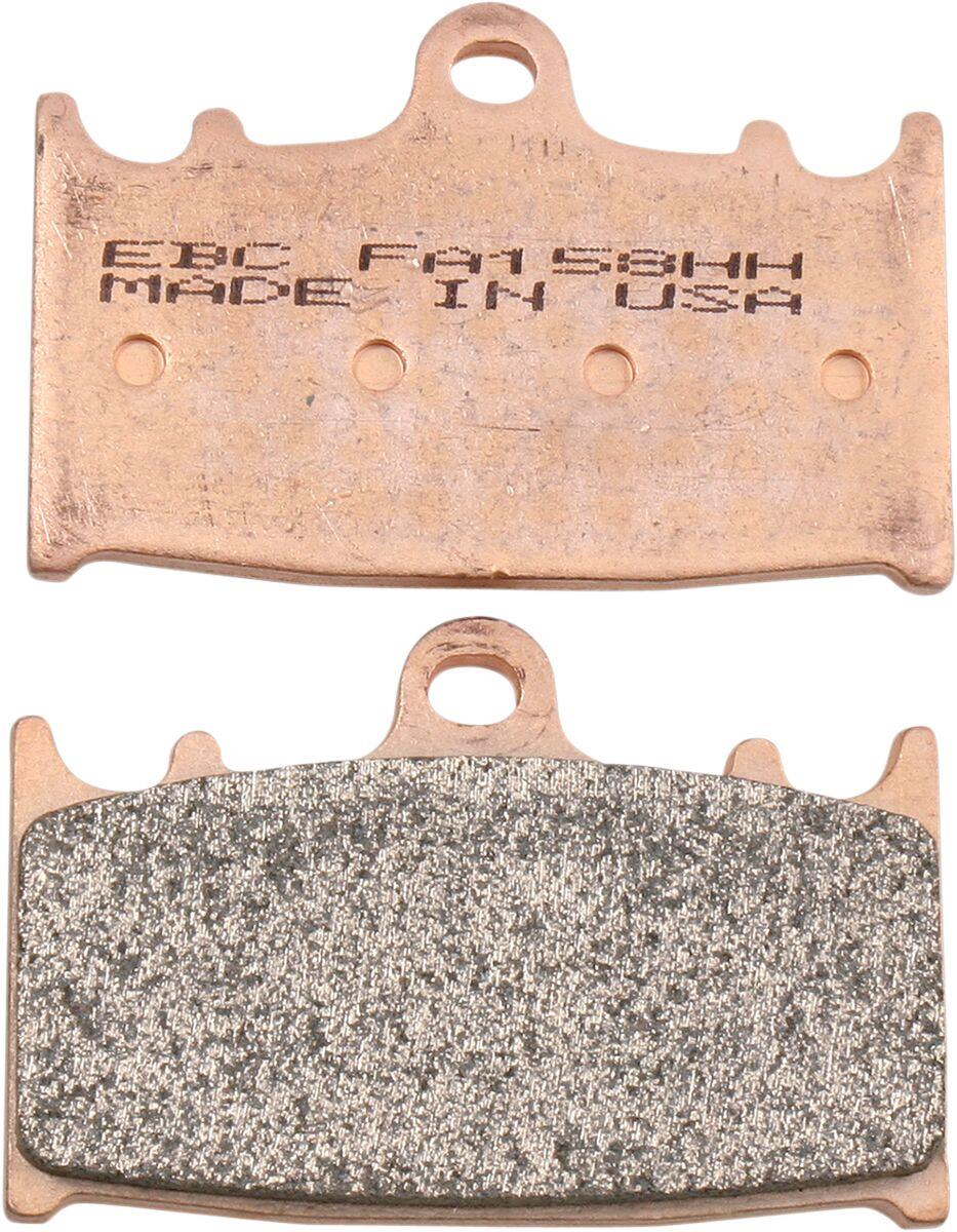 Ebc Sintered "HH" Brake Pads For Suzuki SV 650 1988-2026 Copper Alloy FA158HH