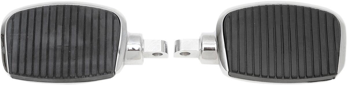 DRAG SPECIALTIES Mini Floorboards 3 MALE CHROME 77511S4