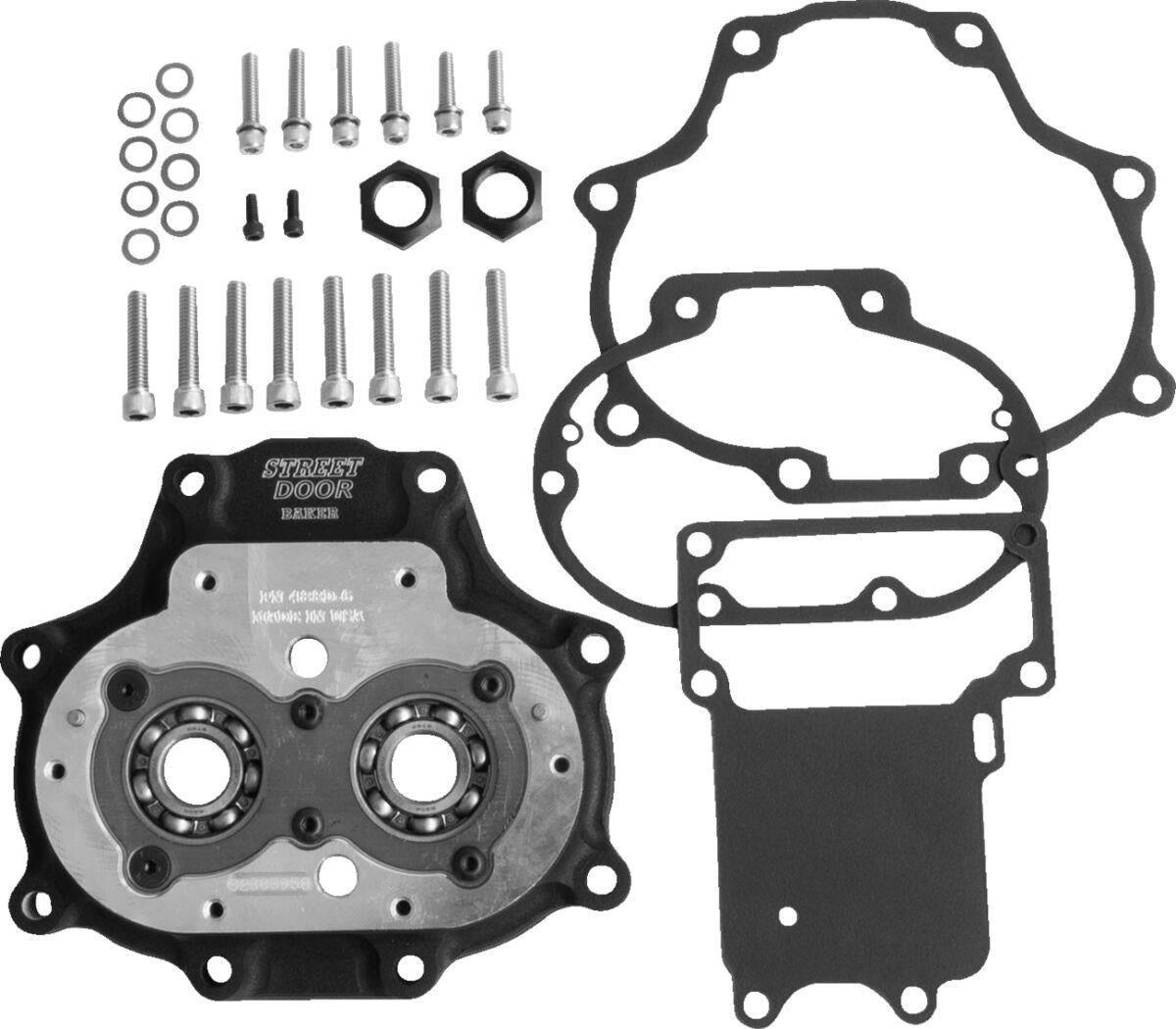 Baker Drivetrain Transmission Door Assembly For Harley FLFBS 1868 06-24 48403-6