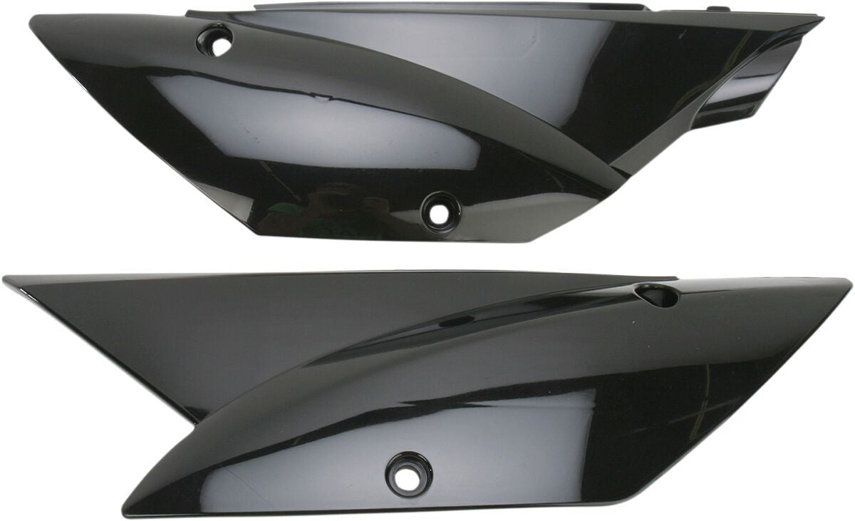 UFO SIDE PANELS KAWASAKI KLX110 BLACK KA04717-001