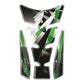 Puig Wings Tank Pad With Kawasaki Logo Black 21215H