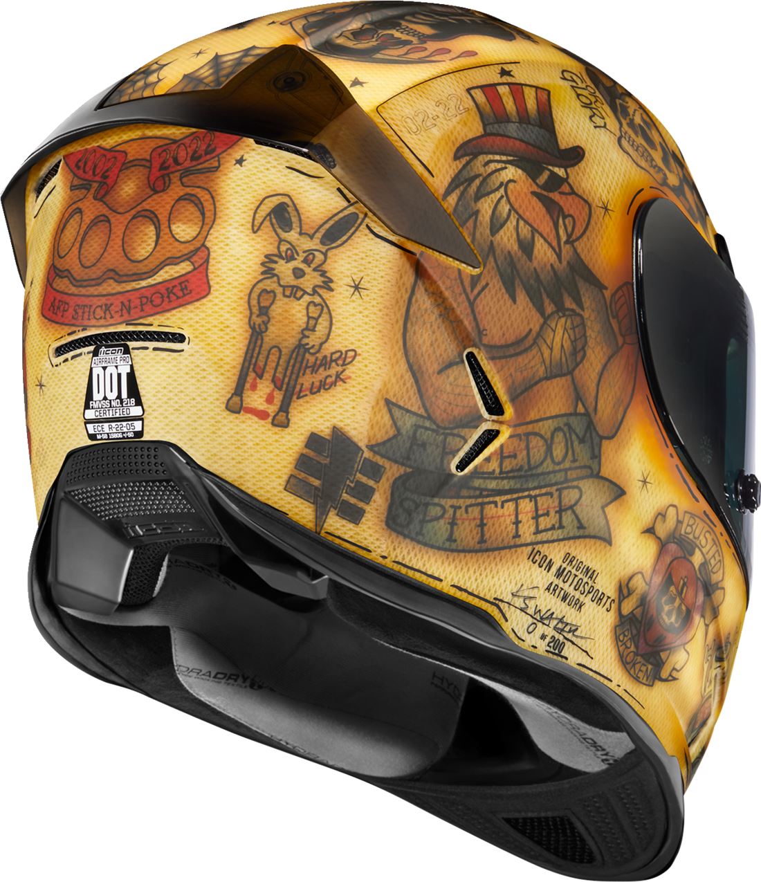 Icon Airframe Pro™ Limited Edition Stick And Poke Street Helmet 24 Model