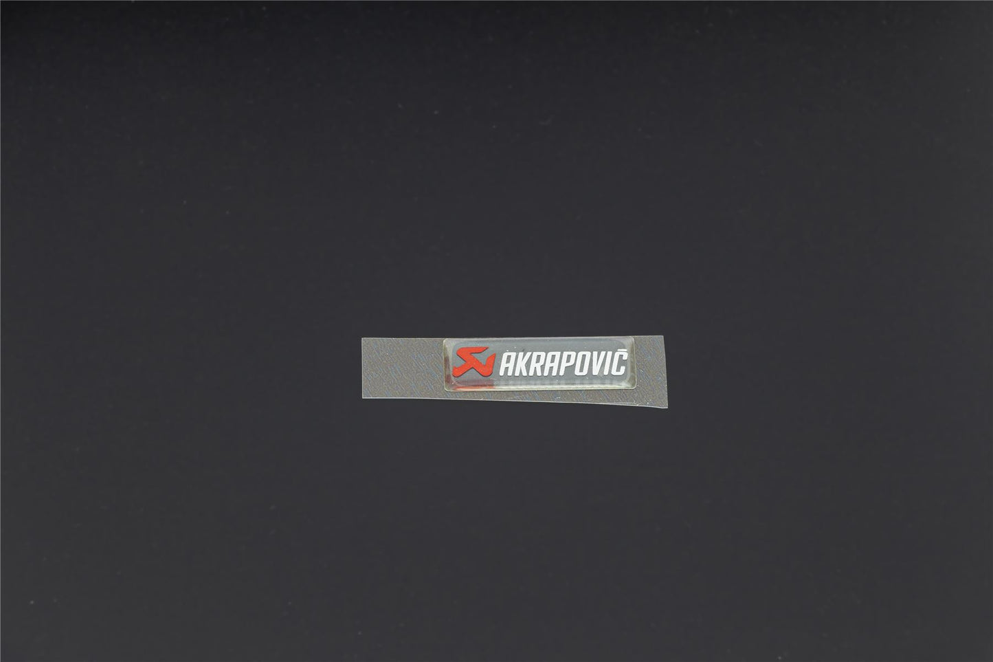 Akrapovic Sticker Red White Small P-CST1POFILL