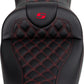 Saddlemen Roadsofa Lattice Stitch Leather Seat Without Backrest For Harley Davidson FLHXS 1868 ABS 08-23 808-07B-182B4