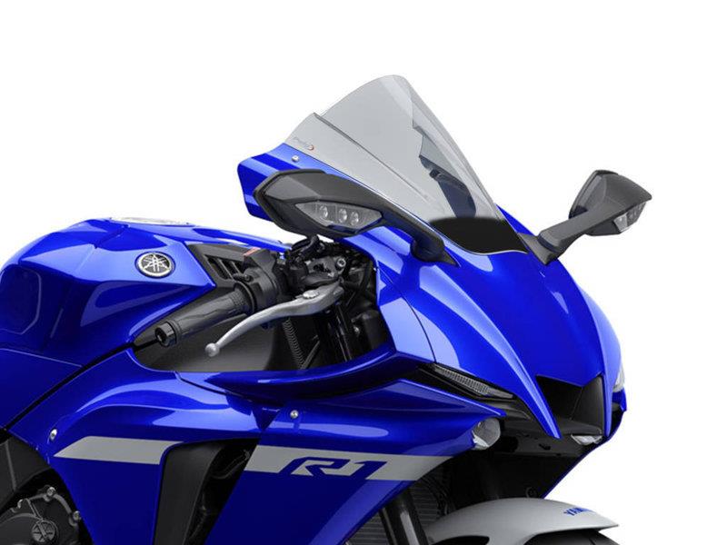 PUIG Z-Racing Screen Dark Smoke for Yamaha YZF R1/M/Race 20-25 3826F