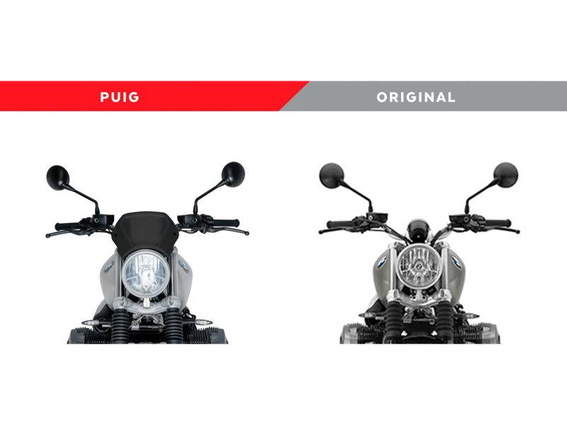 Puig Aluminium Fly Screen Black 6478W