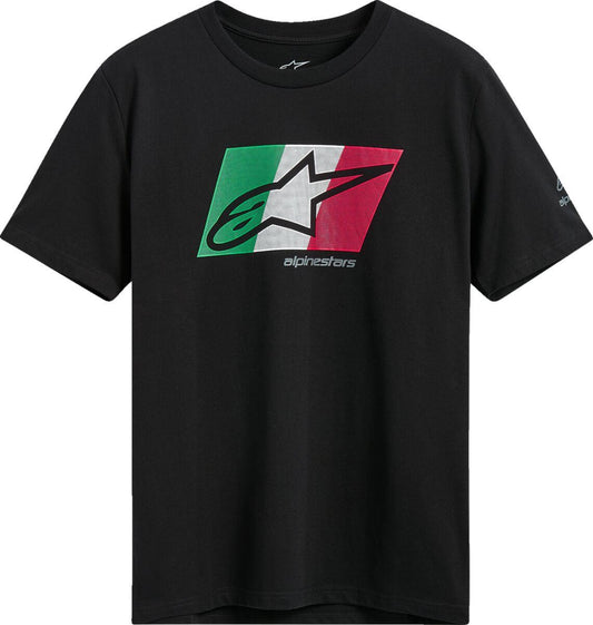 ALPINESTARS Global CSF T-Shirt BLACK/GN/WH/RD 2025 Model