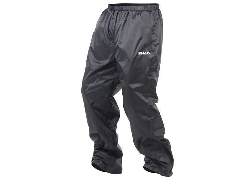 SHAD 100% Waterproof Black Rain Trousers - XX Large X0SR20XXL