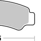 Sbs PSI Brake Pads For CF Moto CFORCE 520 EFI 4X4 2018-2021 986PSI