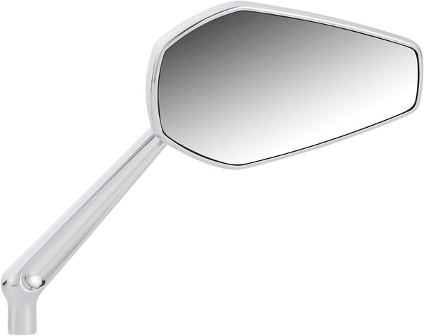 Arlen Ness Mini Stocker Forged Mirror Chrome Aluminum Screw-In Left 13-157