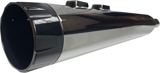 Bassani 4-1/2" Straight Can Slip-On Mufflers For Harley Flhr 1800 95-16 1f744