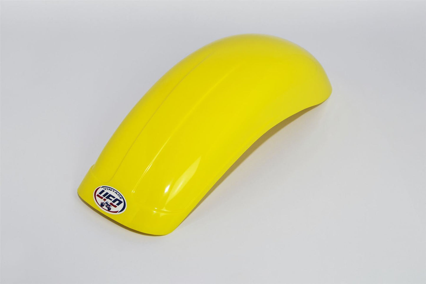 UFO VINTAGE UNI REAR FENDER CROSS LARGE (75-83) LIGHT YELLOW ME08024D2