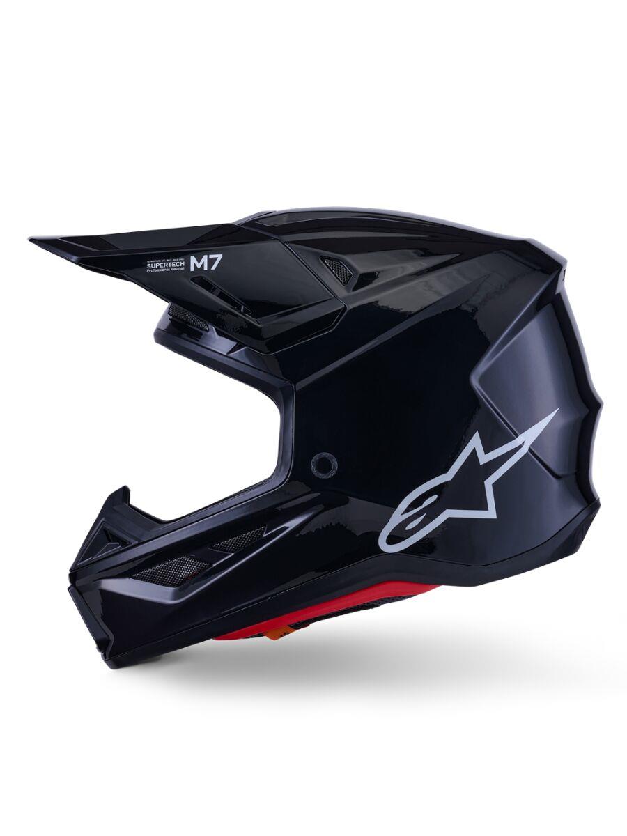 ALPINESTARS SM7 Helmet BLACK-GLO 2025 Model