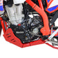 AXP Racing XTREM Skid Plate For Beta RR 350 2024-2025 Red Matte Finish AX1755