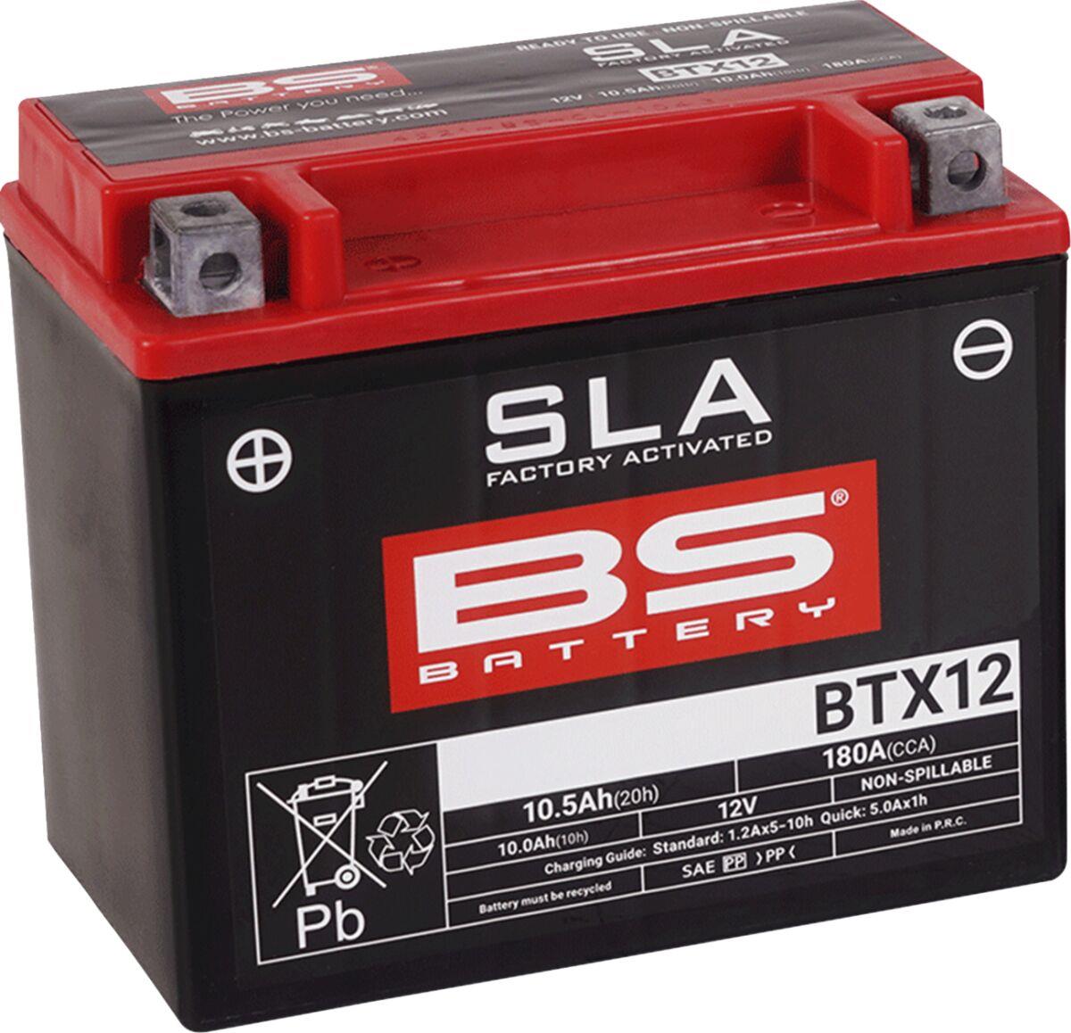 Bs Battery SLA AGM Maintenance-Free Battery For Aprilia RS 125 1985-2025 300680