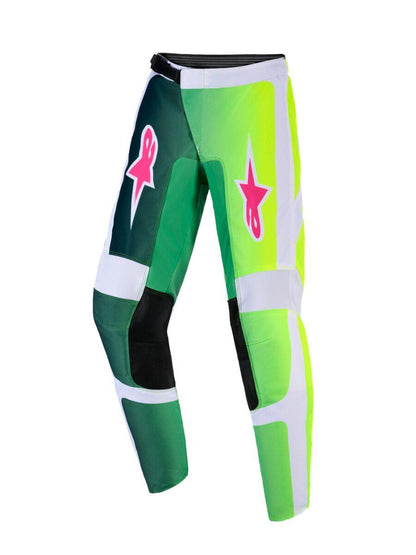 ALPINESTARS Youth Fluid Portl Pants GRN/WH/BLK 2025 Model