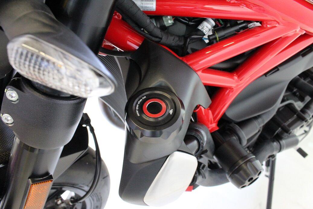 Gilles Tooling Radiatior Cover For Ducati Monster 1200 2014-2024 KC-03