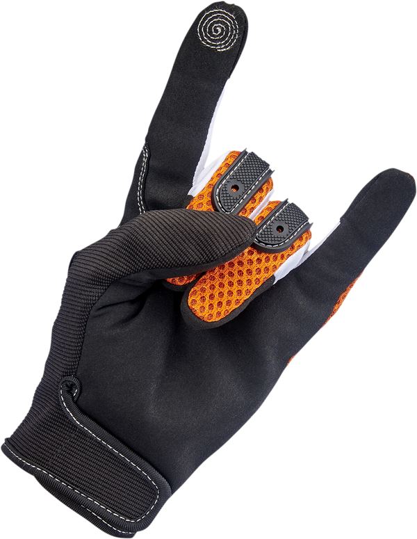 Biltwell Motorcycle Gloves Anza Orange/Black