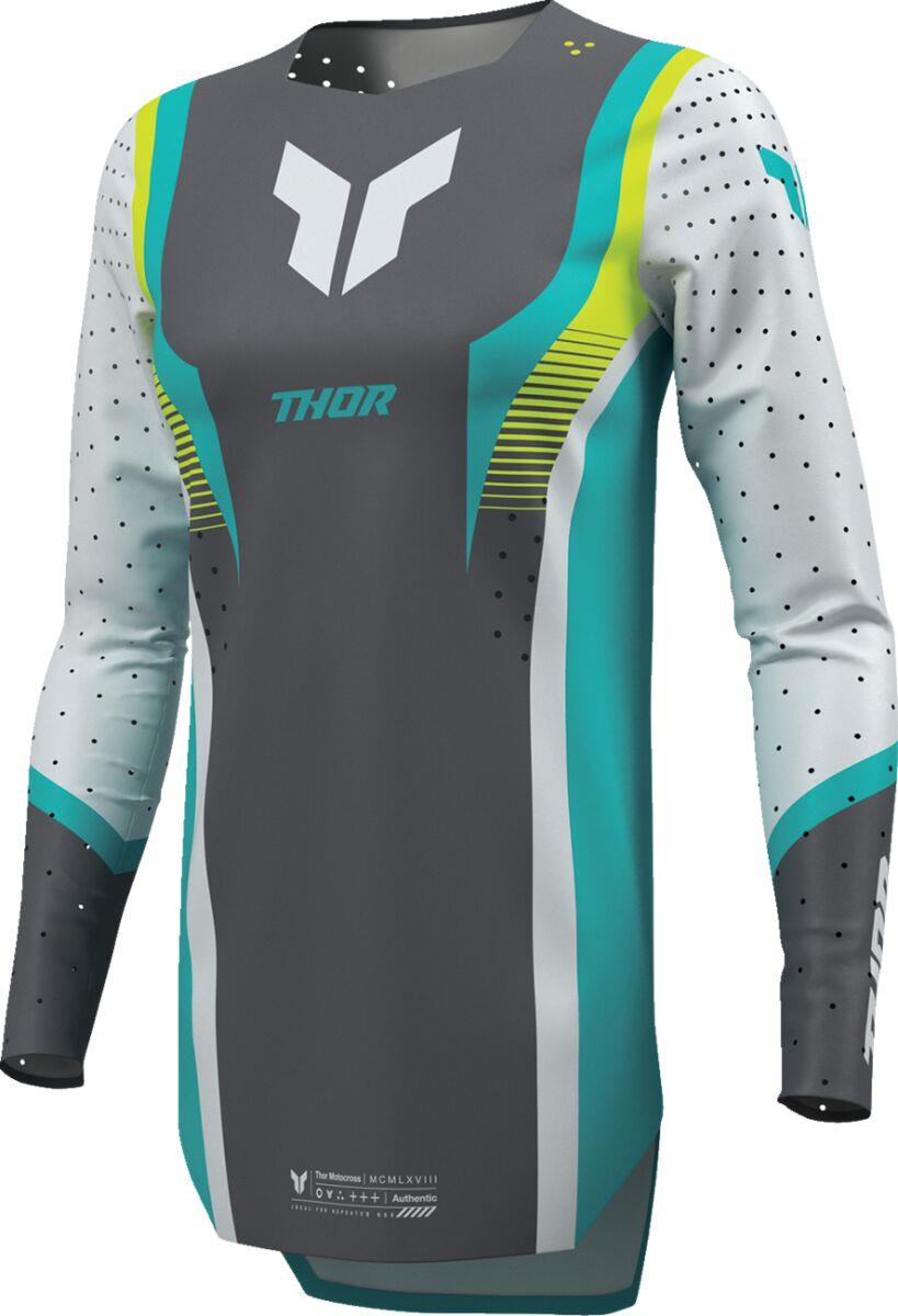 THOR Women's Sportmode Velocity Jersey Gray/Blue