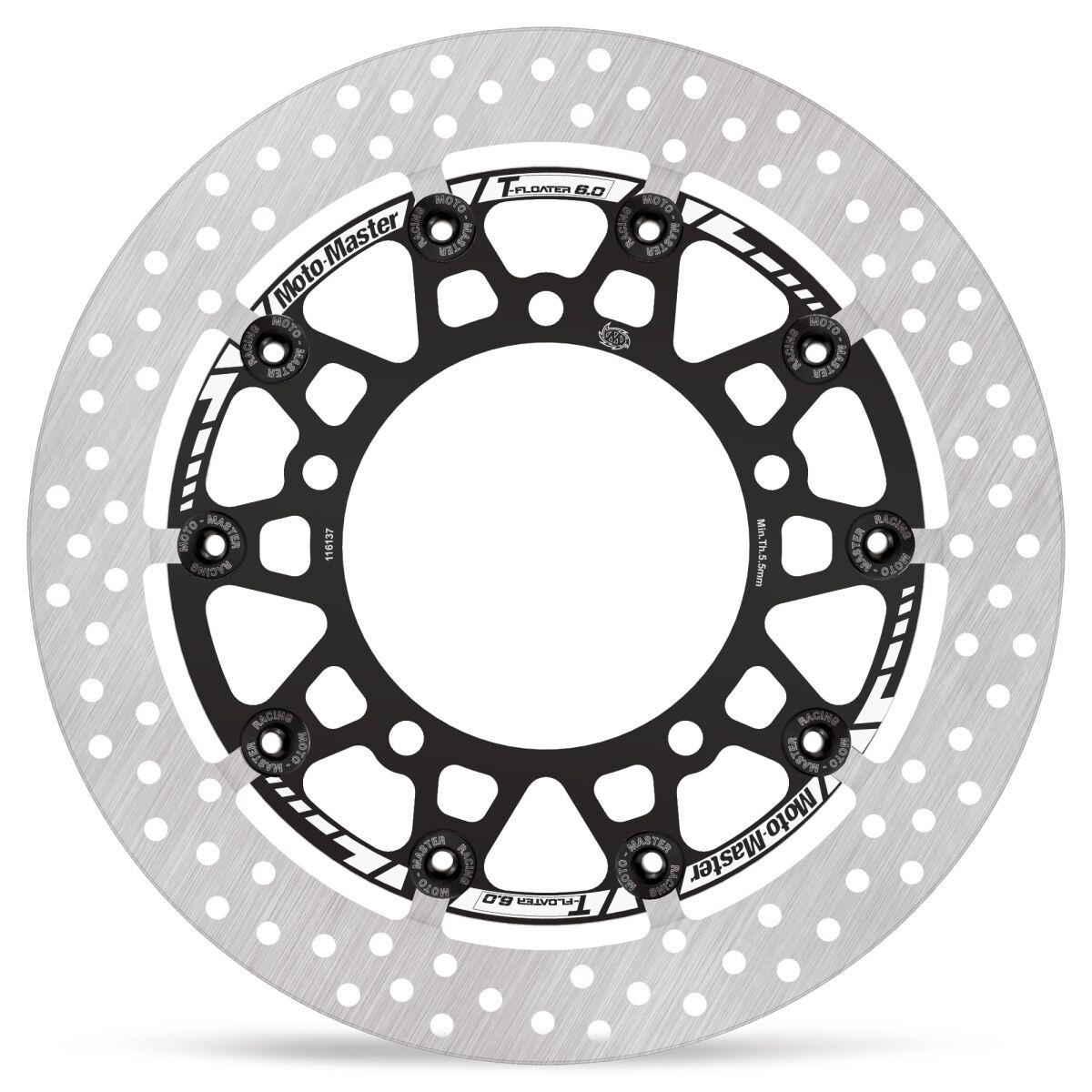Moto-Master Halo Series T-Floater Brake Rotor For Suzuki GSX-8R 800 06-26 116137