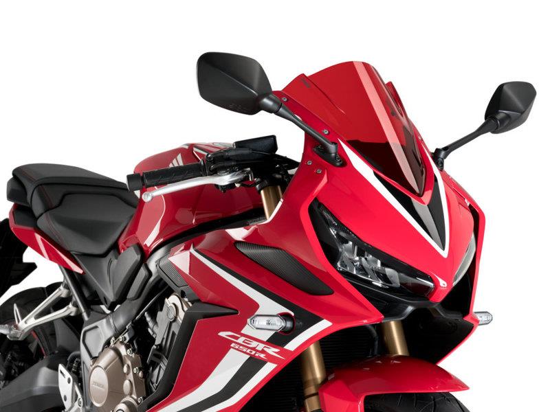PUIG Z-Racing Screen Red for Honda CBR650 R 19-25 3568R