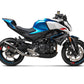 Akrapovic Slip-On Line Muffler CF For CF MOTO NK 450 2024 S-CF4SO1-APC