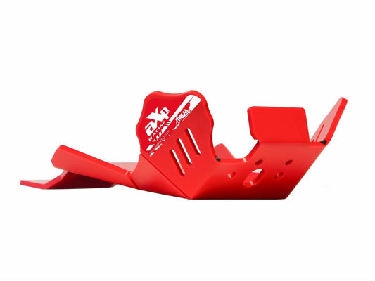 AXP Racing Xtrem Skid Plate For Beta RR 250 2024-2025 HDPE Red AX1753