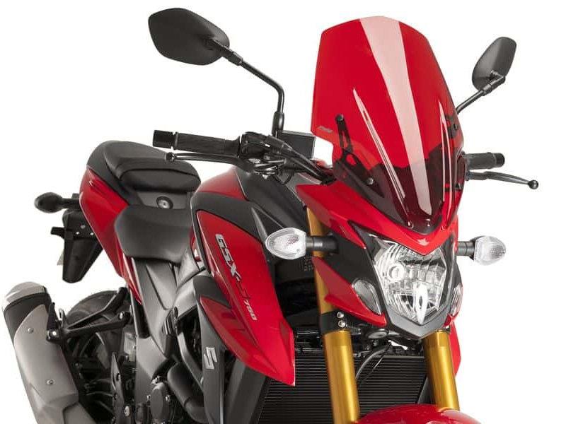 PUIG New Generation Touring Screen Red for Suzuki GSX S 750 17-21 9436R