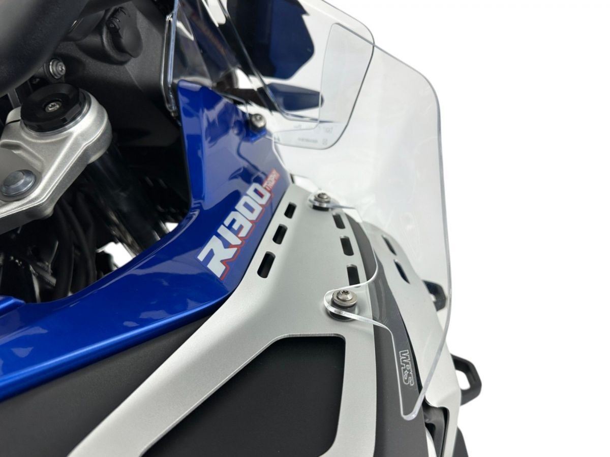 WRS Side Deflectors Tank For BMW R1300GS Adventure Clear Bm110t