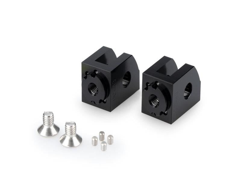PUIG Footpeg Adaptors Black for Yamaha MT-10/MT-10 SP 22-25 21415N