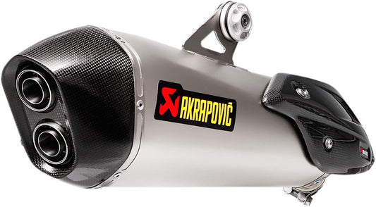 Akrapovic Slip-On Line Scooter Muffler TI/CF For BMW C 650 GT 16-20 S-B6SO8-HZAAT