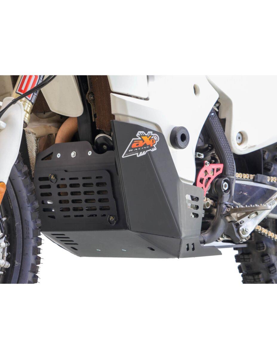 AXP Racing Adventure Skid Plate For Kove 450 2024-2025 Black AX1792