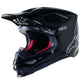 ALPINESTARS Supertech M10 Solid Black Carbon MX Helmet