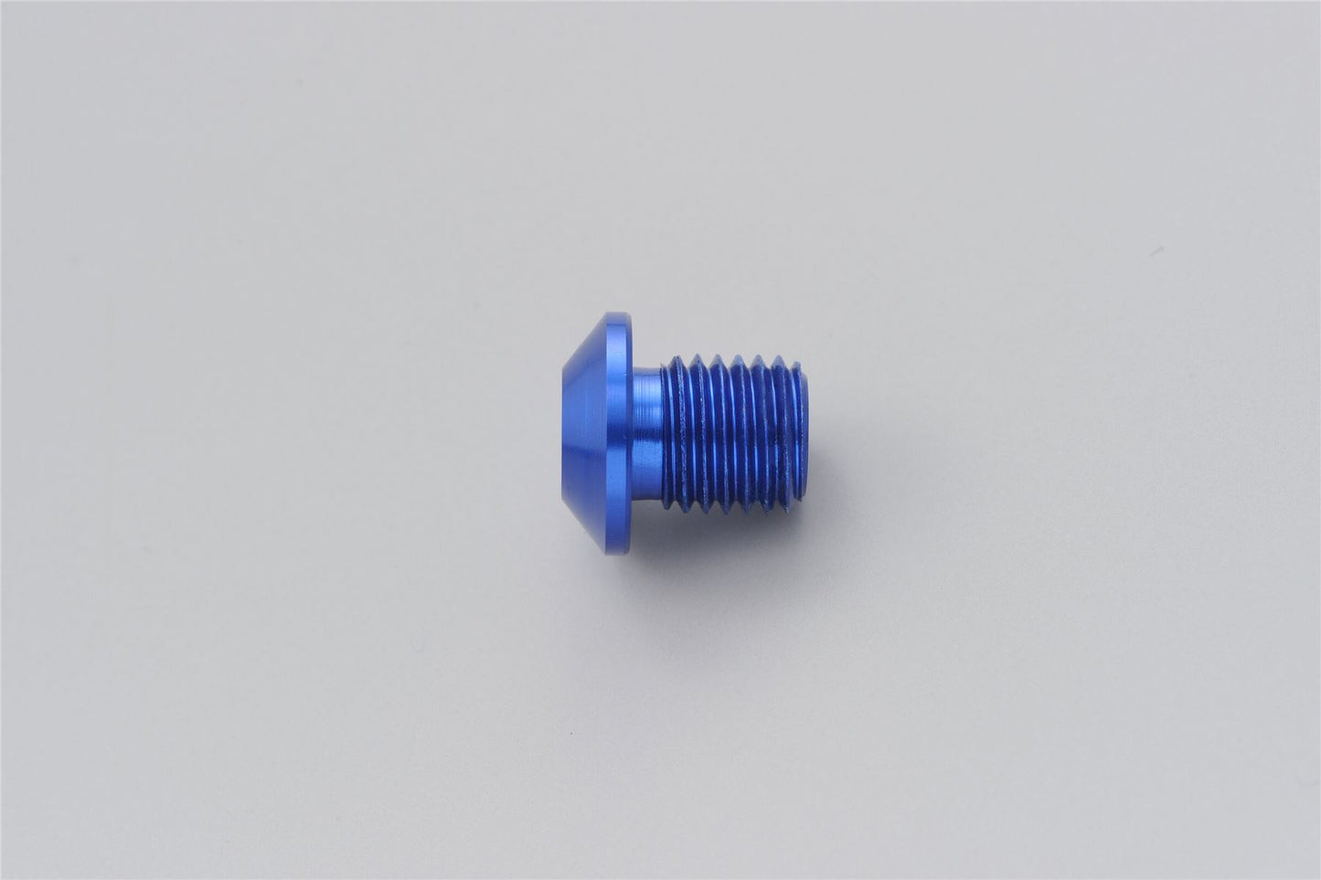 Daytona Mirror Plug Bolt Blue M10 x 1.25 Right CNC Aluminum Thread Type 99796