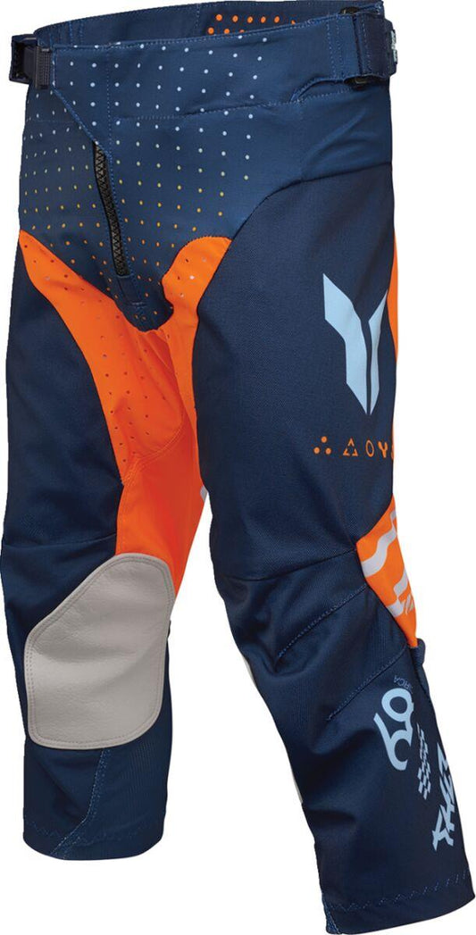 THOR Youth Launchmode Futura Pants Orange/Blue