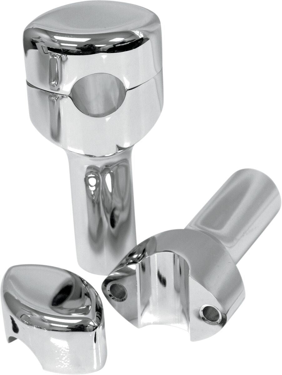 LA Choppers Handlebar Risers Yam 650 Hon 1300 Kawa 900 Suzu 50 98-24 LA-7406-04