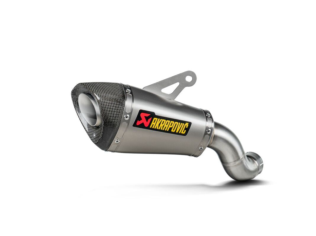 Akrapovic Titanium Slip-On Line Muffler For Kawasaki Z 900 ABS S-K9SO12-ASZT