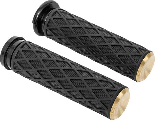 Arlen Ness Diamond Grips Black For Harley Davidson XL 883 N 81-22 500-006
