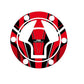 Puig Radikal Fuel Cap Protector Red 4256G