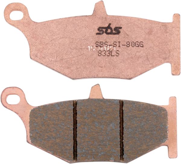 Sbs LS Street Excel Sintered Rear Brake Pads For Suzuki DL 1050 XT 06-25 833LS