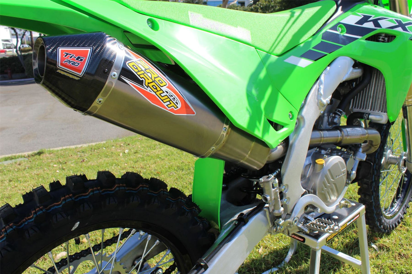 Pro Circuit Exhaust Ti-6 Pro Tit/Cf For Kawasaki KX 250 2025 0322525fp