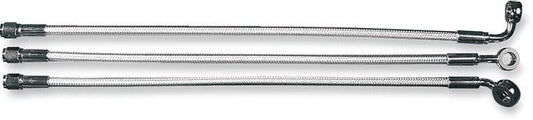 Magnum Shielding Front Lower Brake Line Kit For Harley FXDF 1690 2008-2017 47013