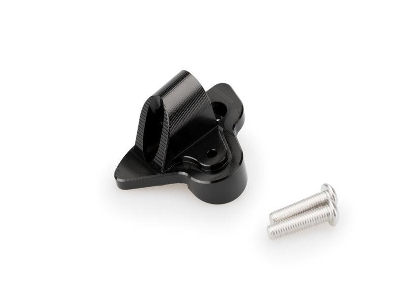 PUIG Rearview Mirror Adaptor LHS Black for Yamaha YZF R1/M/Race/R6/R7 16-25 3552N