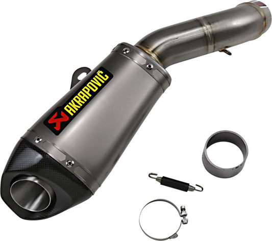 Akrapovic Slip-On Line Muffler TI/CF For Kawasaki Z 900 20-24 S-K9SO7-ASZT